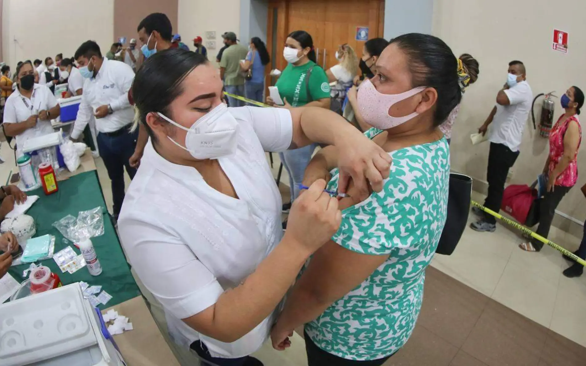 Quieren aplicar 30 mil dosis contra el coronavirus Salud de Nuevo Laredo